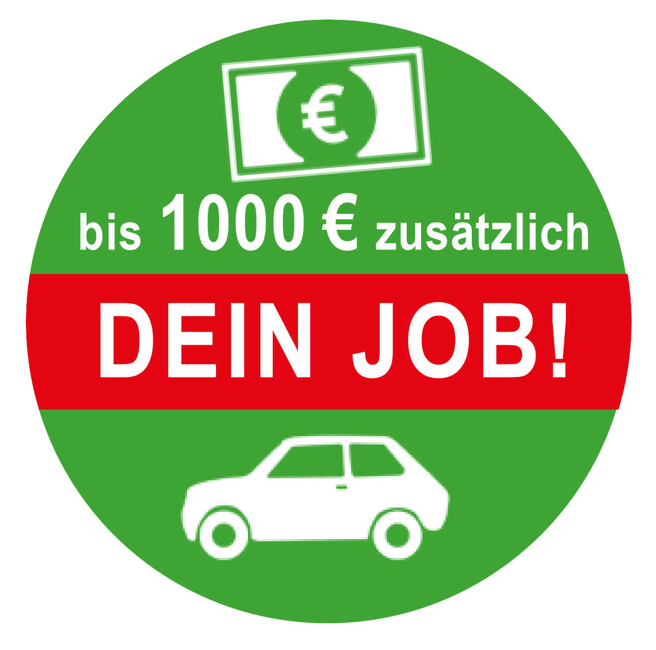 Verdiene bis zu 1000 € im neuen Job.